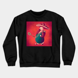 Hippie Mushroom Traveler Crewneck Sweatshirt